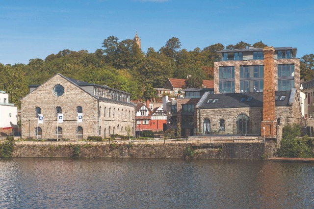 Dockside buildings